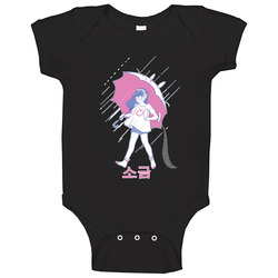 D.Va Overwatch T Shirt MEKA Salt Rain Tee Baby One Piece