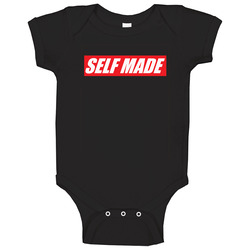 Self Made Blk Baby One Piece Self Made Blk Baby One Piece