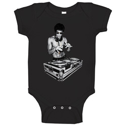 Gungfu Black Baby One Piece Gungfu Black Baby One Piece