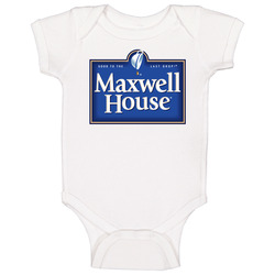 Maxwell House Coffee Logo Baby One Piece Maxwell House Coffee Logo Baby One Piece