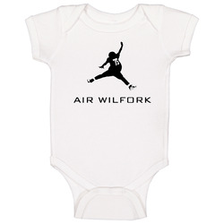 Air Wilfork Field Goal Block Football Lineman Baby One Piece