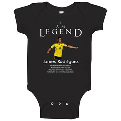 James Rodriguez Columbia Legend Soccer Futbol Baby One Piece James Rodriguez Columbia Legend Soccer Futbol Baby One Piece