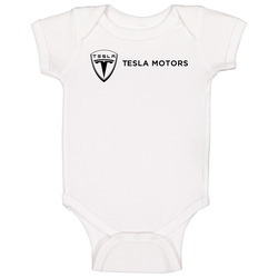 Tesla Motors Tee Electric Model S Roadster Car Baby One Piece Tesla Motors Tee Electric Model S Roadster Car Baby One Piece