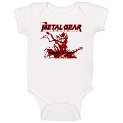 Metal Gear Solid Retro Baby One Piece Metal Gear Solid Retro Baby One Piece