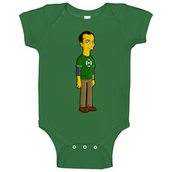 The Big Bang Theory Sheldon Cooper Baby One Piece