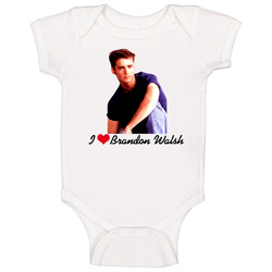 Beverly Hills 90210 Brandon Walsh Baby One Piece Beverly Hills 90210 Brandon Walsh Baby One Piece