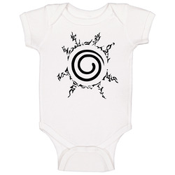 Naruto Anime Manga Nine Tails Seal Baby One Piece