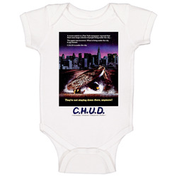 C H U D Chud Cult Horror Movie Onesie Baby One Piece C H U D Chud Cult Horror Movie Onesie Baby One Piece