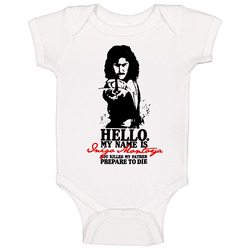 Princess Bride Hello My Name Is Onesie Baby One Piece Princess Bride Hello My Name Is Onesie Baby One Piece