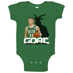 Payton Pritchard Boston Basketball Fan Goat Onesie Baby One Piece