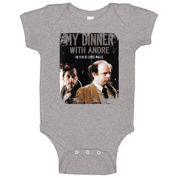 My Dinner With Andre Vintage 80s Movie Onesie Baby One Piece My Dinner With Andre Vintage 80s Movie Onesie Baby One Piece