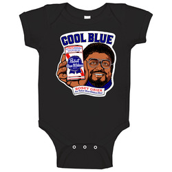 Pabst Blue Ribbon Beer Rosey Grier Onesie Baby One Piece Pabst Blue Ribbon Beer Rosey Grier Onesie Baby One Piece