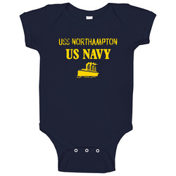 Uss Northampton Us Navy Ship Crew Onesie Baby One Piece Uss Northampton Us Navy Ship Crew Onesie Baby One Piece