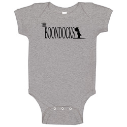 The Boondocks Huey Logo Tv Show Onesie Baby One Piece The Boondocks Huey Logo Tv Show Onesie Baby One Piece