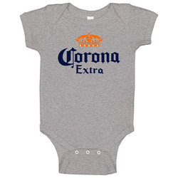 Corona Extra Beer Lager Drinking Bar Crawl Fan Onesie Baby One Piece Corona Extra Beer Lager Drinking Bar Crawl Fan Onesie Baby One Piece