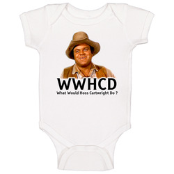 What Would Hoss Cartwright Do Wwjd Bonanza Onesie Baby One Piece What Would Hoss Cartwright Do Wwjd Bonanza Onesie Baby One Piece