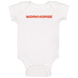 Workhorse Group Inc Nasdaq Company Logo Employee Fan Onesie Baby One Piece Workhorse Group Inc Nasdaq Company Logo Employee Fan Onesie Baby One Piece