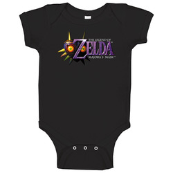 The Legend Of Zelda Majoras Mask Nintendo 64 N64 Video Game Fan Cool Onesie Baby One Piece The Legend Of Zelda Majoras Mask Nintendo 64 N64 Video Game Fan Cool Onesie Baby One Piece