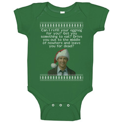 Leave You For Dead National Lampoons Christmas Vacation Quote Clark Knit Onesie Baby One Piece Leave You For Dead National Lampoons Christmas Vacation Quote Clark Knit Onesie Baby One Piece