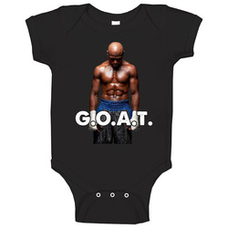 Floyd Mayweather Goat World Champion Boxer Fight Fan Onesie Baby One Piece Floyd Mayweather Goat World Champion Boxer Fight Fan Onesie Baby One Piece