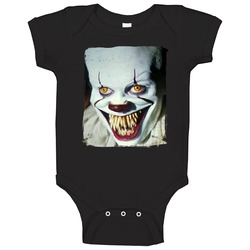 Pennywise Scary Smile Halloween It Movie Fan Onesie Baby One Piece Pennywise Scary Smile Halloween It Movie Fan Onesie Baby One Piece