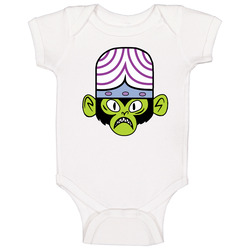 Mojo Jojo Powerpuff Girls Retro Cartoon Villain Onesie Baby One Piece Mojo Jojo Powerpuff Girls Retro Cartoon Villain Onesie Baby One Piece