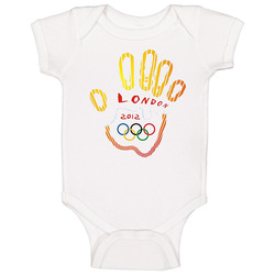 London 2012 Olympics Hand Onesie Baby One Piece London 2012 Olympics Hand Onesie Baby One Piece