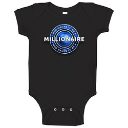 Who Wants To Be A Millionaire Popular Tv Game Show Fan Onesie Baby One Piece Who Wants To Be A Millionaire Popular Tv Game Show Fan Onesie Baby One Piece