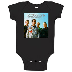 The Reason Hoobastank One Hit Wonders Single Cover Distressed Look Fan Onesie Baby One Piece