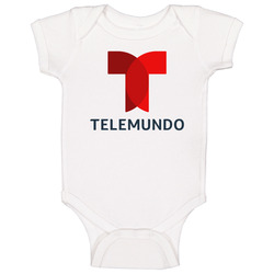 Telemundo Logo American Spanish Tv Network Fan Onesie Baby One Piece Telemundo Logo American Spanish Tv Network Fan Onesie Baby One Piece