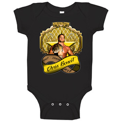 Chris Benoit Wrestling Tribute Onesie Baby One Piece Chris Benoit Wrestling Tribute Onesie Baby One Piece