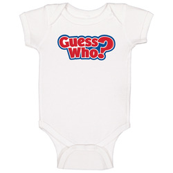 Guess Who Board Game Logo Onesie Baby One Piece Guess Who Board Game Logo Onesie Baby One Piece