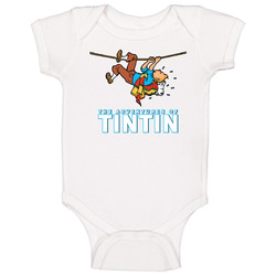 Tintin Cartoon Comic Onesie Baby One Piece Tintin Cartoon Comic Onesie Baby One Piece