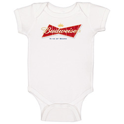 Budweiser Logo Popular Beer Liquor Alcohol Drink Fan Gift Onesie Baby One Piece Budweiser Logo Popular Beer Liquor Alcohol Drink Fan Gift Onesie Baby One Piece