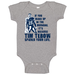 Tim Tebow Football Life Quote Onesie Baby One Piece Tim Tebow Football Life Quote Onesie Baby One Piece