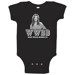 Bonnie Plunkett Wwbd What Would Bonnie Do Mom Favorite Character Tv Show Fan Onesie Baby One Piece Bonnie Plunkett Wwbd What Would Bonnie Do Mom Favorite Character Tv Show Fan Onesie Baby One Piece