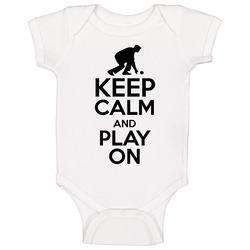 Keep Calm And Play On Lawn Bowling Onesie Baby One Piece Keep Calm And Play On Lawn Bowling Onesie Baby One Piece