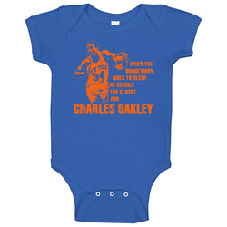 Charles Oakley Basketball Retro Tough Guy Sports Onesie Baby One Piece Charles Oakley Basketball Retro Tough Guy Sports Onesie Baby One Piece