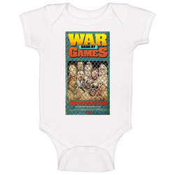 War Games Bash 87 Pro Wrestling Cover Onesie Baby One Piece War Games Bash 87 Pro Wrestling Cover Onesie Baby One Piece