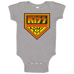 Kiss Army Onesie Baby One Piece Kiss Army Onesie Baby One Piece