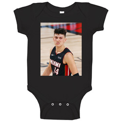 Tyler Herro Mean Mug Snarl Miami Basketball Fan Onesie Baby One Piece Tyler Herro Mean Mug Snarl Miami Basketball Fan Onesie Baby One Piece