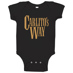 Carlito's Way Title Retro 90s Retro Movie Fan Fan Onesie Baby One Piece Carlito's Way Title Retro 90s Retro Movie Fan Fan Onesie Baby One Piece