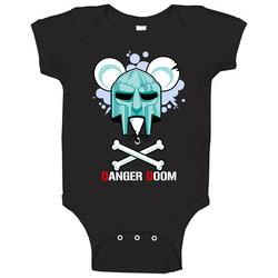 Danger Doom Mf Doom Danger Mouse Collaboration Music Onesie Baby One Piece Danger Doom Mf Doom Danger Mouse Collaboration Music Onesie Baby One Piece