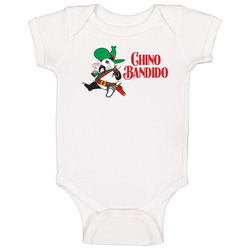 Chino Bandido Favorite Restaurant Onesie Baby One Piece Chino Bandido Favorite Restaurant Onesie Baby One Piece
