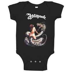 Whitesnake Music Album Cover 80s Band Onesie Baby One Piece Whitesnake Music Album Cover 80s Band Onesie Baby One Piece