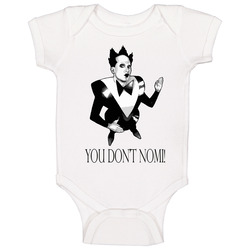 Klaus Nomi You Don't Nomi Onesie Baby One Piece Klaus Nomi You Don't Nomi Onesie Baby One Piece
