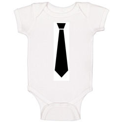 Black Tie Emo punk Mr Blonde Mr White Joe Onesie Baby One Piece