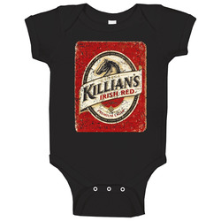 Killians Irish Red Vintage Worn Look Onesie Baby One Piece Killians Irish Red Vintage Worn Look Onesie Baby One Piece