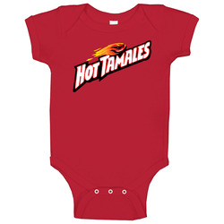 Hot Tamales Tamalies Candy Cinnamon Flavor Onesie Baby One Piece Hot Tamales Tamalies Candy Cinnamon Flavor Onesie Baby One Piece