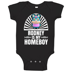 Rodney Is My Homeboy Animal Crossing New Horizons Character Video Game Fan Onesie Baby One Piece Rodney Is My Homeboy Animal Crossing New Horizons Character Video Game Fan Onesie Baby One Piece